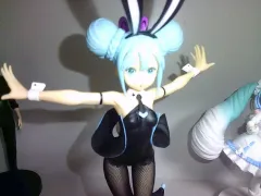 初音 ミク ブラック バニーガール フィギュア