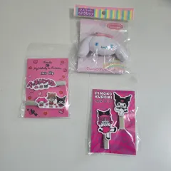 サンリオ クロミ ピノコ コラボ ヘアクリップ ピューロランド シナモロール ヘアクリップ