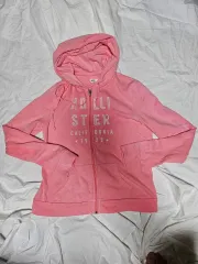 ホリスター ピンターコル アバントフィット フードジップアップ ピンク M