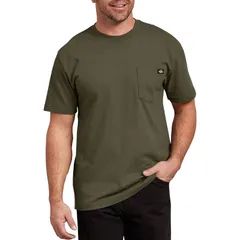 ディッキーズ メンズ トップス Tシャツ クルーネック Mens Dickies Heavyweight Crewneck Tee Military Green グリーン