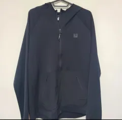 フィラ FILA ブラック フード ジップアップ ジャケット 105