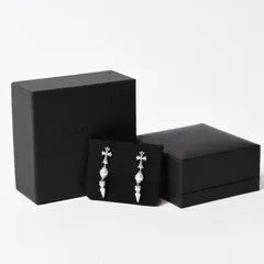 新品未使用 CHROME HEARTS クロムハーツ × ミキモト MIKIMOTO タイニー ドロップ ピアス パール 18K WG 中古 4b013915のサムネイル