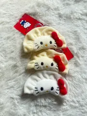 新品/まとめ hello kitty(ハローキティ)ギャザーバッグ キーホルダー 3個 セット