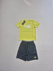 新品)120)NBA 半袖Tシャツハーフパンツセット