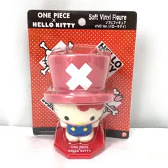 【未開封品】ワンピース×ハローキティ ソフビフィギュア　　M80327-1
