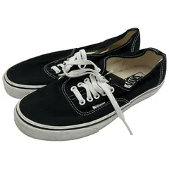 VANS (バンズ) AUTHENTIC  ブラック US 8