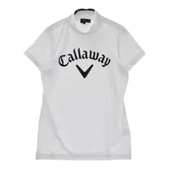 サイズ：S CALLAWAY キャロウェイ  ハイネック 半袖Tシャツ  ホワイト系 [240101606050] ゴルフウェア レディース ストスト