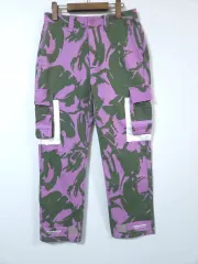 thisisneverthat カーゴ ズボン PURPLE パープル カモフラ スモールサイズ