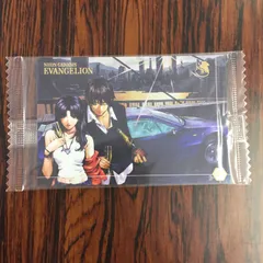 HM I-08 ミサト 加持 エヴァンゲリオン ウエハース カード