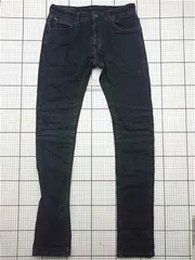 ◇ Θ ZARA ザラ スキニーデニムパンツ EUR38 ブラック系 メンズ E  【1603230000186】