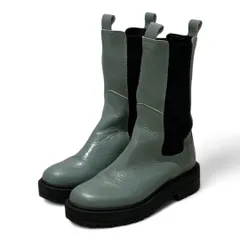 Carmen Salas×CITYSHOP サイドゴアブーツ  ブルー 37