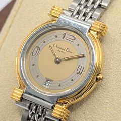 付属品付き【新品電池】ChristianDior 3025/ローマン 動作良好 - メルカリ