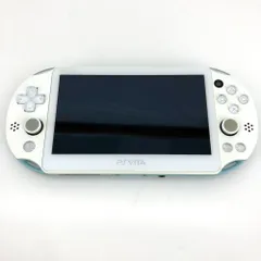 05w18920T 【PSVITA】PlayStation VITA 本体のみ PCH-2000 ライトブルー/ホワイト メモリーカード16GB 画面黄ばみあり＊動作確認/初期化済み＊ 【中古品】