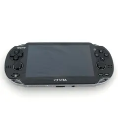 05w18923T 【PSVITA】PlayStation VITA 本体のみ PCH-1100 ブラック メモリーカード8GB  ＊動作確認/初期化済み＊ 【中古品】