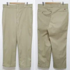 80s W38 L29 DICKIES ワークパンツ 874 カーキ USA製