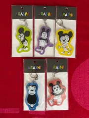 嵐を旅する展覧会限定のミッキーマウスアクリルキーチェーン各種