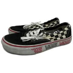VANS (バンズ) ERA VAN DORENライン サイドロゴ TC6D ブラック×ホワイト×レッド US7 (25.0cm)