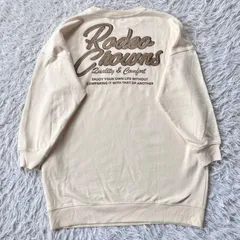 RODEO CROWNS WIDE BOWLコーデュロイアップリケ スウェット 古着 891229