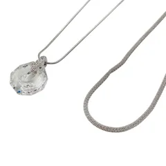 スワロフスキー　SWAROVSKI　ネックレス　クリスタル　チェーン　セット