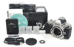 ショット枚数6,229回！バッテリー3個・元箱付！NIKON ニコン DF デジタル一眼レフカメラ ボディ