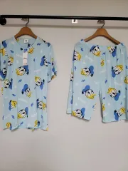 **新品** レディース接触冷感 メッシュパジャマセット