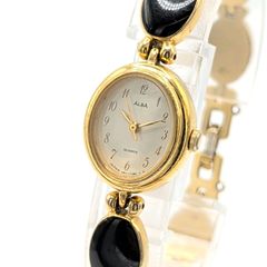 SEIKO ALBA V811-5490 Watch Quartz Ladies Round bBracelet watch