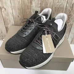 タ　HIROKO KOSHINO FEMME レースアップエアーソールスニーカー　グレー　23.5㎝