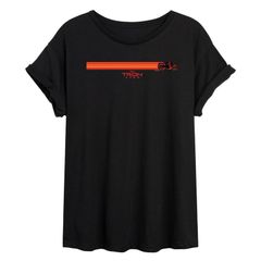 ディズニー レディース トップス Tシャツ Juniors Disneys Tron Ares Motorcycle Oversized Tee Black ブラック