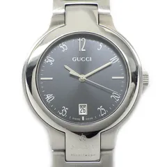 グッチ GUCCI 腕時計 8900M サンレイ グレー文字盤 デイト SS クオーツアナログ 【中古】のサムネイル
