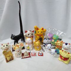 セブンコーポレーション 黒猫楽団置物 11体 陶器製 - メルカリ