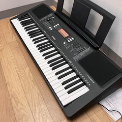 Yamaha 61鍵 電子ピアノ LCDディスプレイ E363 - メルカリ