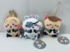 A2917・ちいかわ てんし あくま あくまな大きめ マスコット 3体 セット