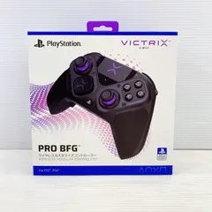 ■VICTRIX ビクトリクス PlayStation PRO BFG ワイヤレスカスタマイズコントローラー For PS5・PS4 ブラック 052-002-BK-JP 美品■