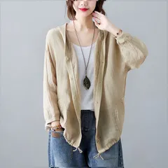 パーカー 長袖  レディース ライトアウター 春夏 サマーカーディガン 紫外線対策 冷房対策 羽織 UVカット トップス 薄手 大きいサイズ フード付き 1520