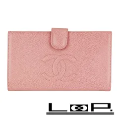 シャネル ■美品■ 長財布 ウォレット キャビアスキン ピンク A13498 箱 【600838】13