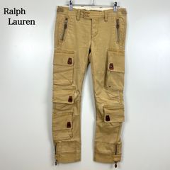 RALPH LAUREN プリントパンツ　チノパン　ベージュ 総柄 ポニー RALPH LAUREN プリントパンツ チノパン ベージュ 総柄 ポニー - メルカリ