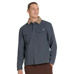 ハーレー メンズ アウター ジャケット・ブルゾン シャツ Mens Hurley Canvashirt Jacket Iron Oreのサムネイル