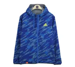 20703 アディダス 秋冬 リバーシブル ウィンドブレーカー ジャケット 95 メンズ アウター ブランド古着