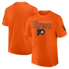 ファナティクス メンズ トップス Tシャツ Mens Fanatics Orange Philadelphia Flyers Decades Collection Made To LastShirt Fly Orange オレンジ