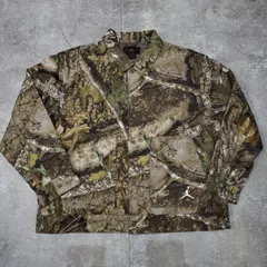 JORDAN BRAND 25AW M J FLT CHI JKT リアルツリー カモ柄 迷彩ジャケット NIKIE ナイキ タグ付き 未使用 美品 メンズ XLのサムネイル