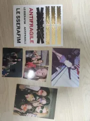 LE SSERAFIM Antifragile ステッカー + トレカ セット