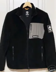 Timberland ブラック ボア フリース ジャケット