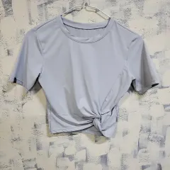 ゼクシィミックス クロップド 機能性 半袖Tシャツ