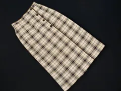 LAISSE PASSE レッセパッセ チェック ロング スカート size36/オフホワイト ■◇ レディースのサムネイル