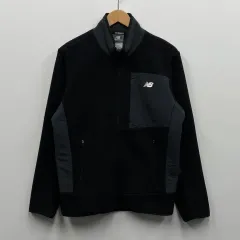 ニューバランス 黒色 フリース ジャケット