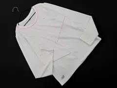 New Balance ニューバランス 長袖 プルオーバー カットソー sizeM/白 ■◇ レディースのサムネイル