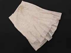 KUMIKYOKU 組曲 花柄 マーメイド スカート size2/ライトベージュ ■◇ レディース