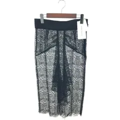 AKIKO OGAWA アキコオガワ レーススカート サイズ:38 参考価格￥60480/シースルー    ブラック レディース / 243001004437のサムネイル