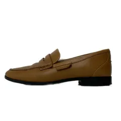 COLE HAAN(コールハーン) ローファー 7 B レディース ライトブラウン レザー