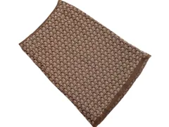 23区 大きいサイズ 総柄 Aライン 台形 スカート size44/ブラウン ■◇ レディース